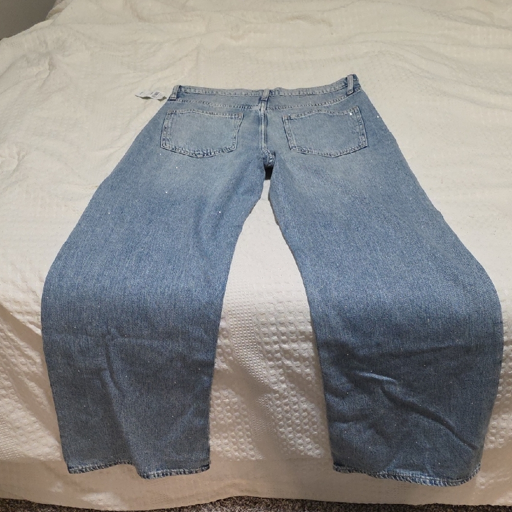 GAP Relaxed Fit Diamond Light Blue Jeans